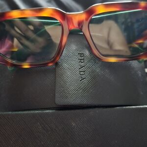 Prada Tortoise Shell Sunglasses (Prada PR 06YS)